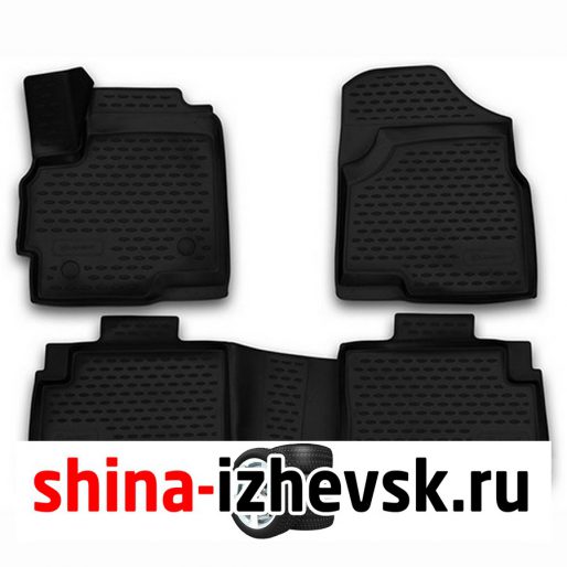 Коврик Autofamily коврики 3D  в салон для CHERY Tiggo (Т21), 2014-2017, 2017- , 4 шт. ) в Ижевске